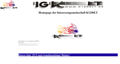 Desktop Screenshot of k1200lt.de